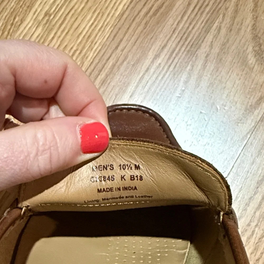 Cole Haan Classic Brown Leather Loafers - Picture 4 of 5